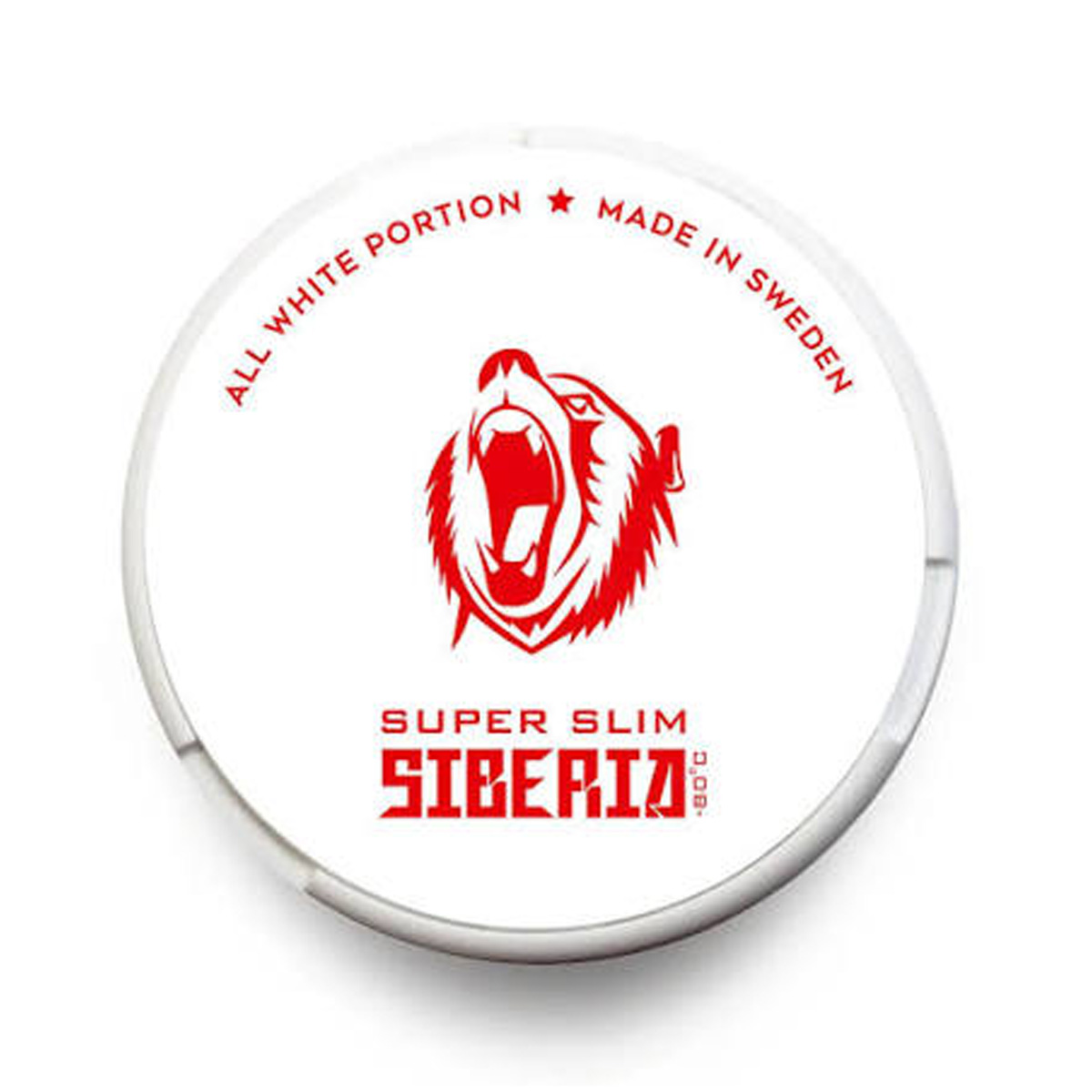 Siberia -80°C All White Super Slim
